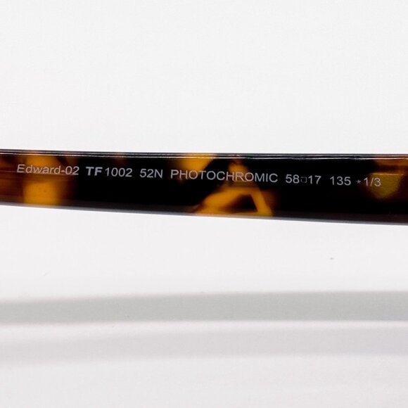 NEW TOM FORD EDWARD-02 TF1002 52N SUNGLASSES FT1002/S 52N UNISEX HAVANA EYEWEAR - Picture 7 of 9